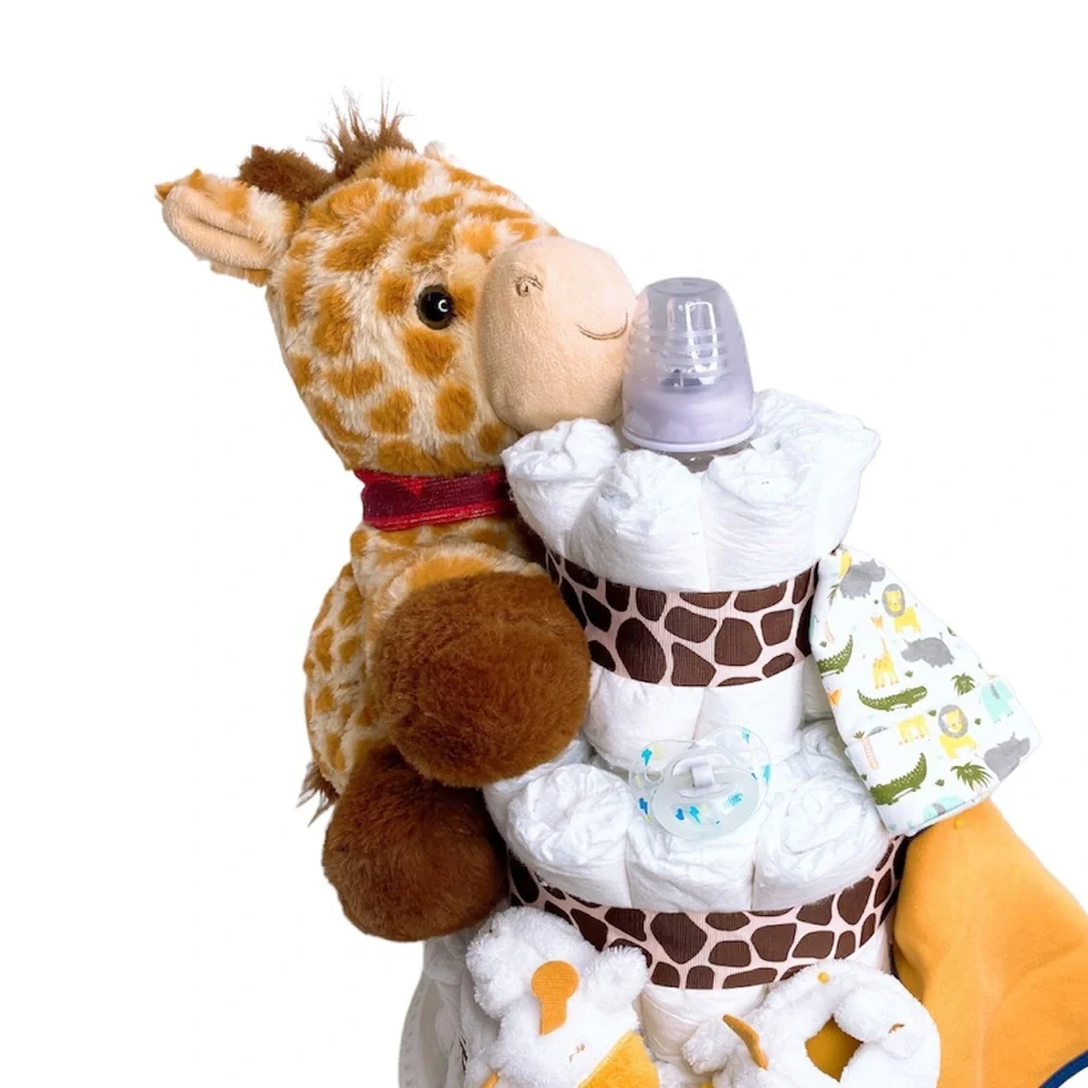 Giraffe Diaper Cake